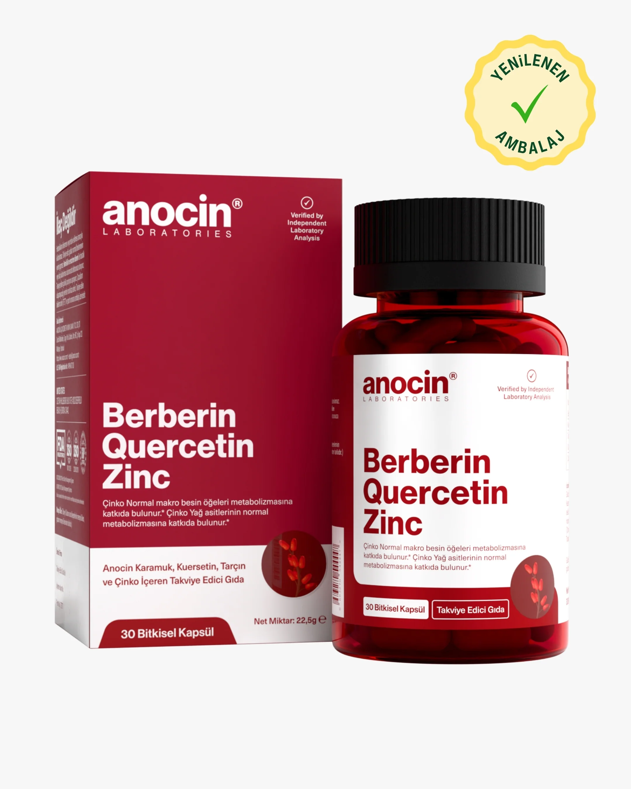 Berberin Complex - Berberin (Karamuk), Kuersetin, Tarçın ve Çinko - Image 2