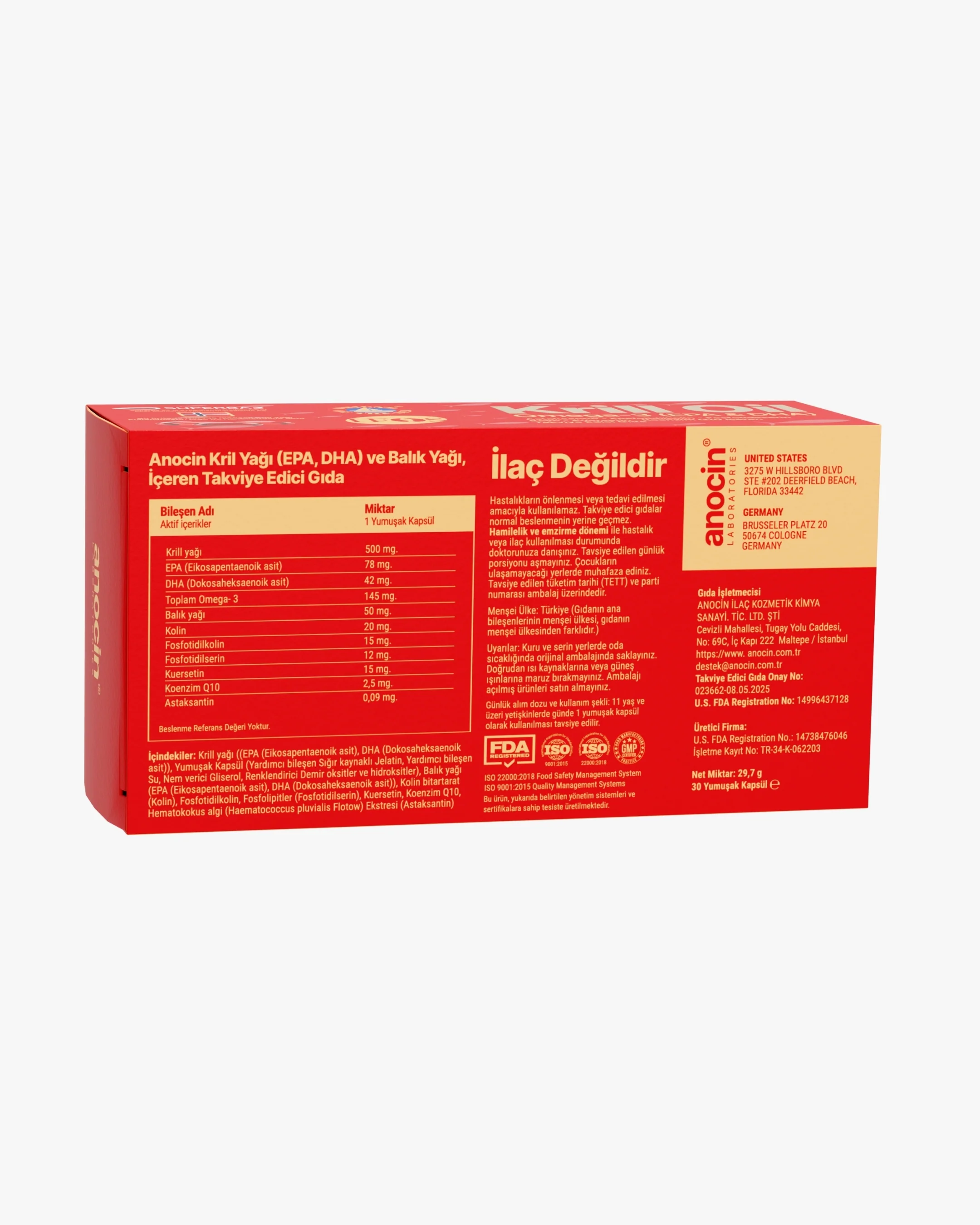 Krill Oil (Norveç Menşeli Superba2® ) + Omega-3 (EPA-DHA) Complex - Image 3