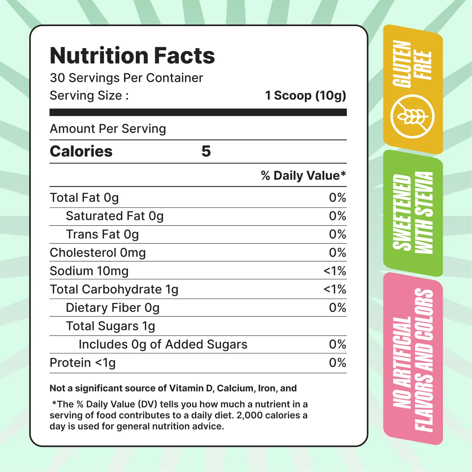 SuperFoods Red & Greens + Berry Flavor / 7 Reds + 10 Greens - Image 2