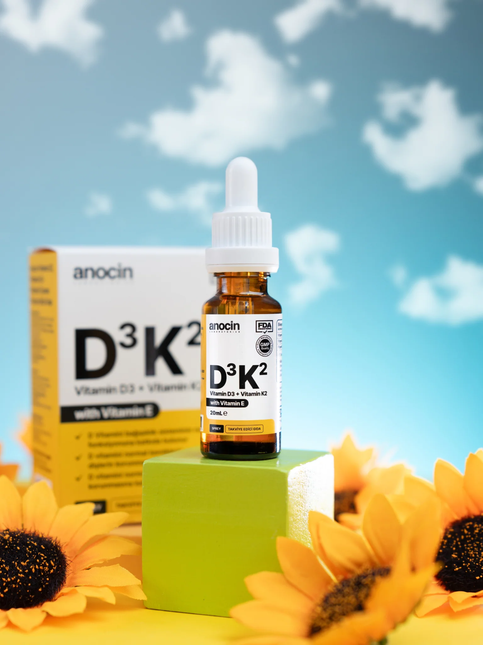 Vitamin D3 K2 Vitamin E 1000 Iu 2m Mcg Damla 20 ml - Image 5
